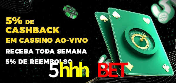 Promoções do cassino ao Vivo 5hhh bet